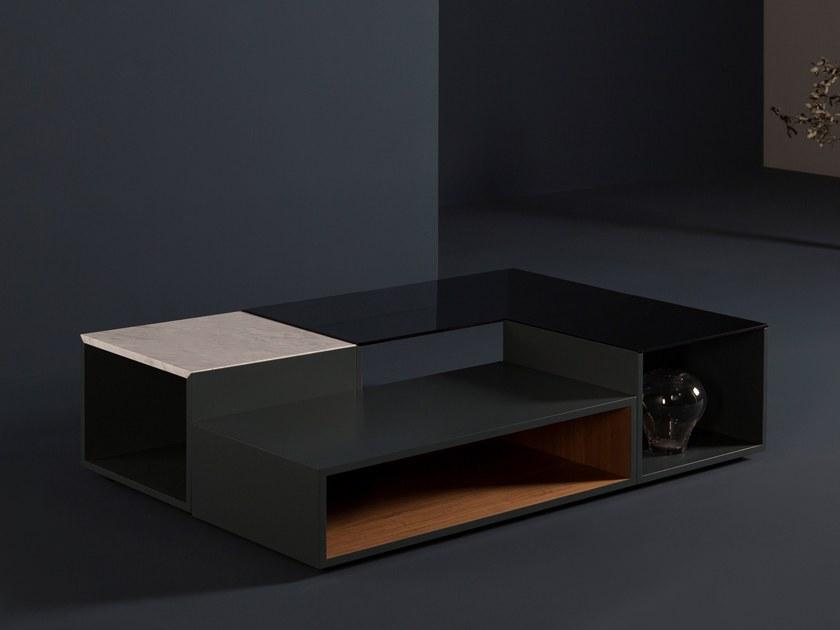 Kendo Mobiliario Лакированный прямоугольный журнальный столик из мдф sun-id-1371151 - Вид №1