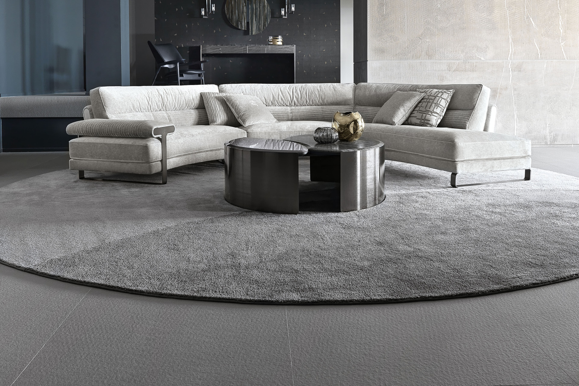 GRST228 Mirage круглый ковёр - giorgio collection Декор - Вид №2