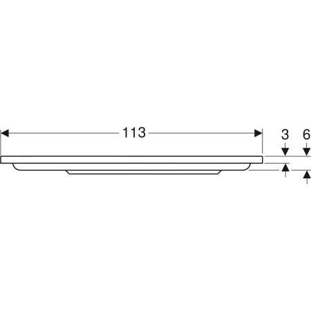 652200000 Угловой круглый душевой поддон Geberit Renova Geberit  - Вид №10