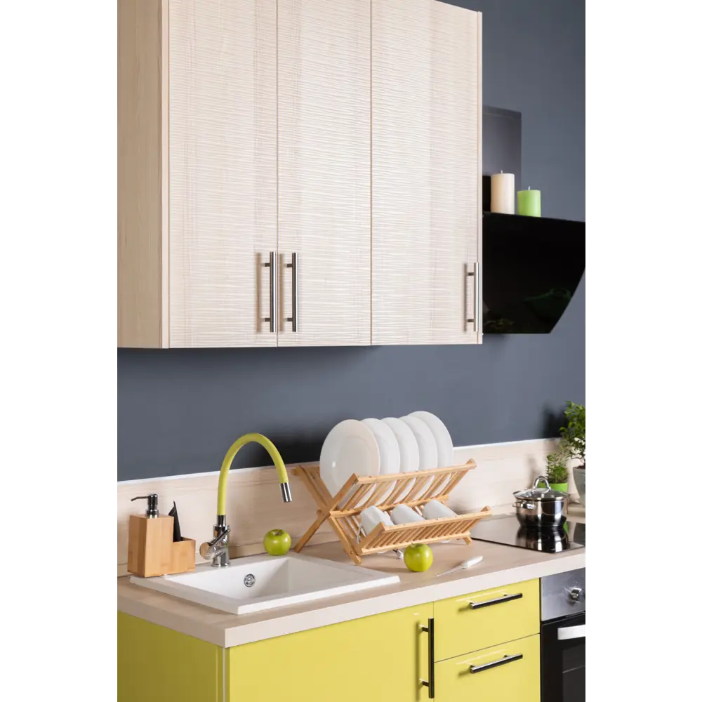 Столешница Браш 240x3.8x60 см ЛДСП цвет бежевый 82118311 STLM-2113126 DELINIA - Вид №6