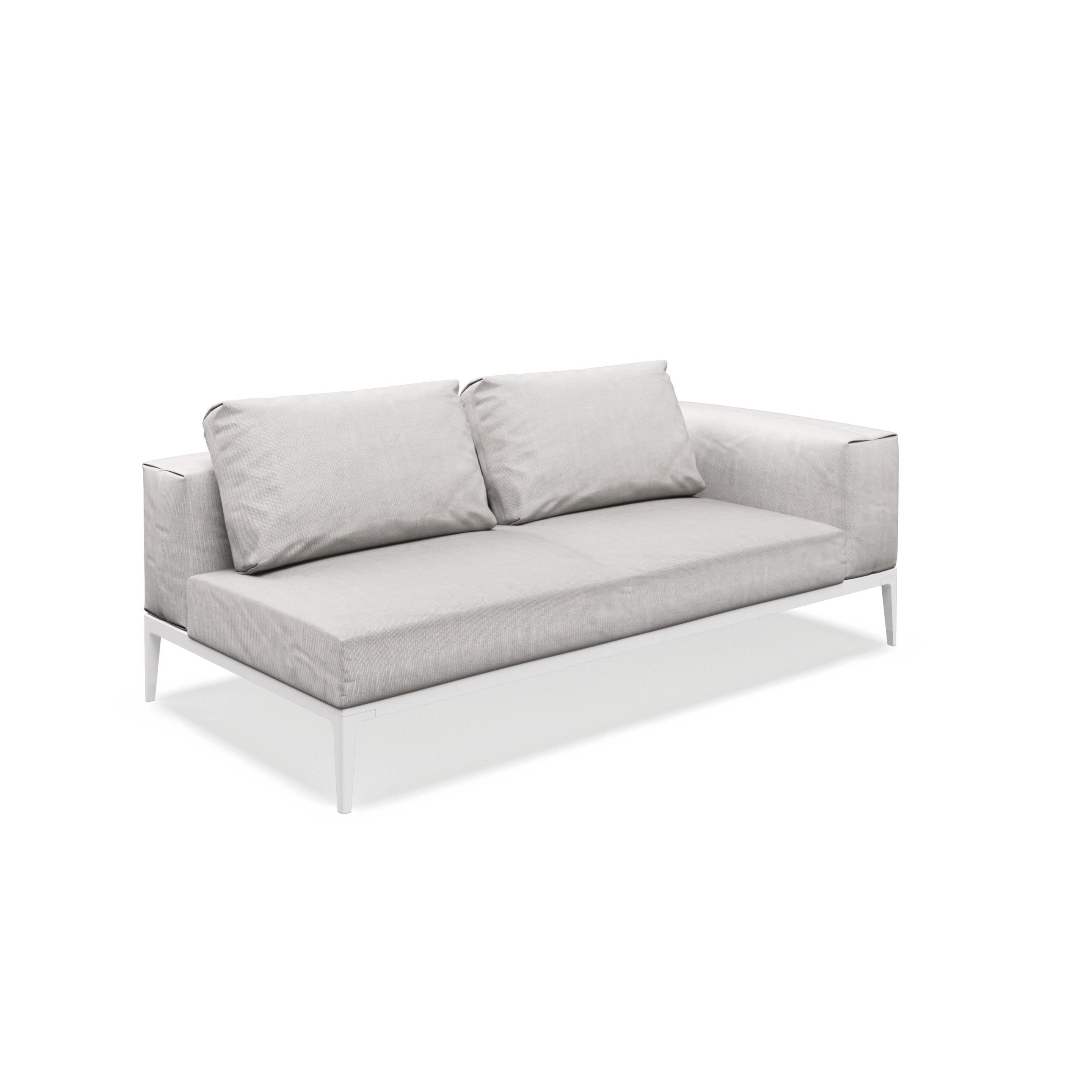 2-местный тканевый модульный садовый диван Gloster сетка ARCH-00041840 - Вид №39