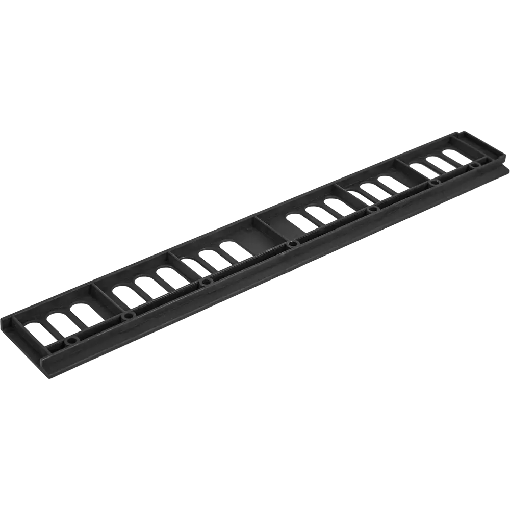 84988233 Планка-держатель к лоткам Accurate 350 мм цвет черный STLM-0838506 