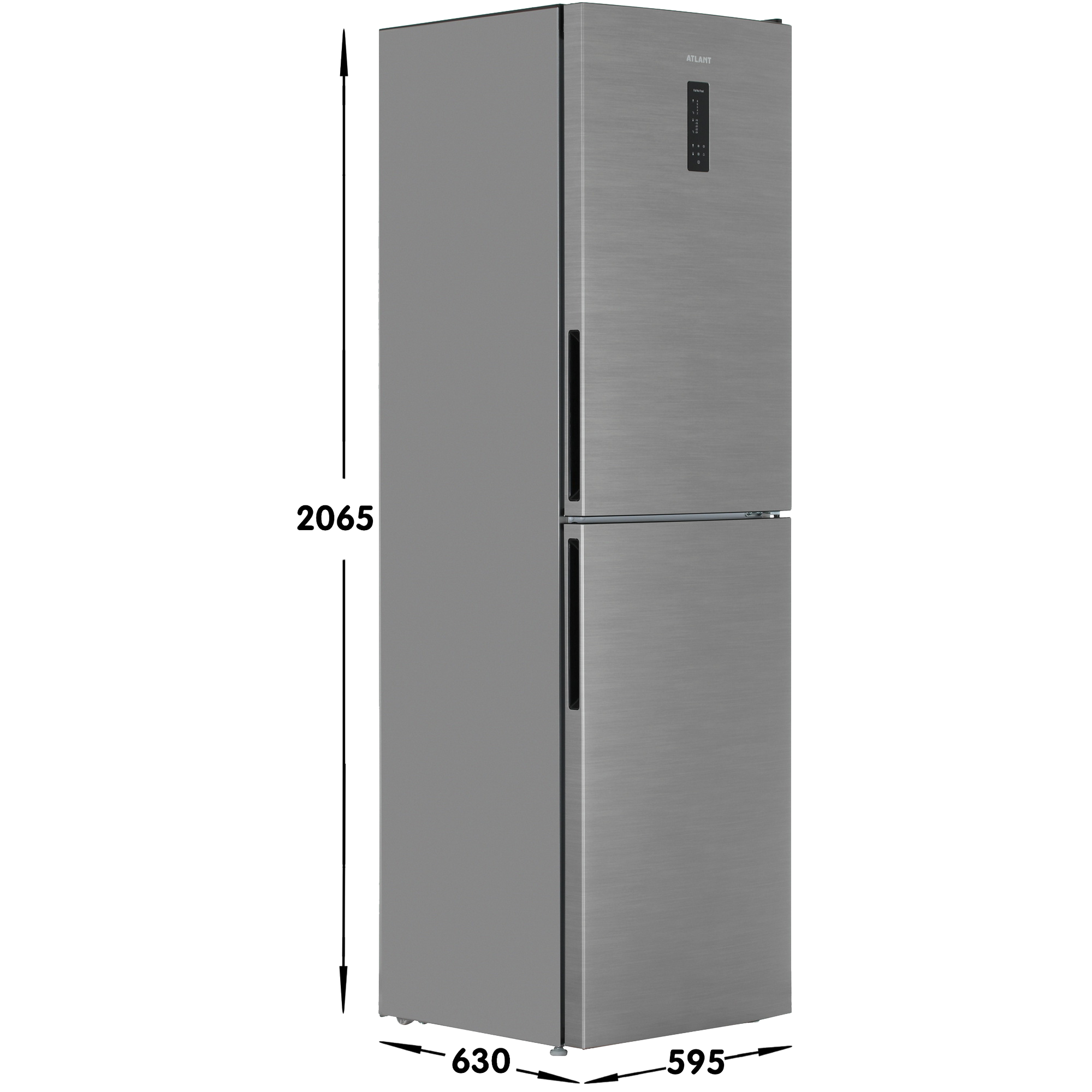 5472197 Холодильник с морозильником   ATLANT ХМ-4625-141-NL серебристый STDN-0106584 - Вид №6