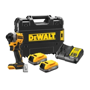 92040091 Шуруповерт аккумуляторный бесщеточный ударный Dewalt DCF850E2T, 18 В Li-Ion 2x Ач STLM-1486751