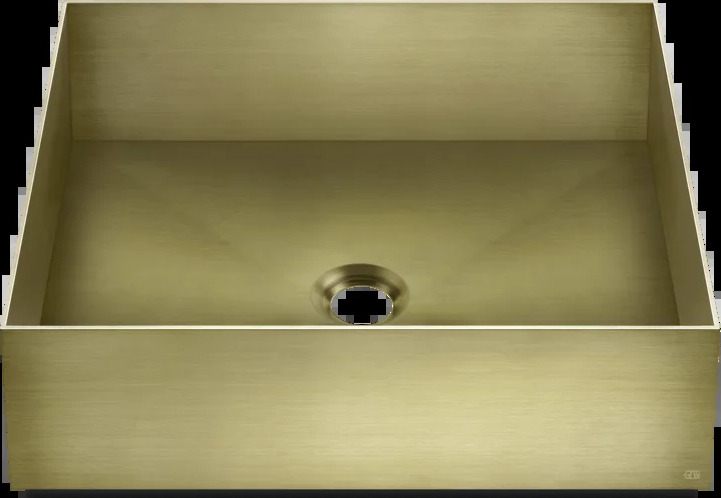 Умывальник 54605 727 Gessi Inverso ЛАТУНЬ МАТОВАЯ PVD