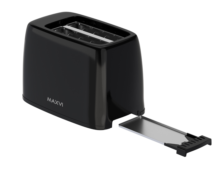 9091984 Тостер MAXVI KT721P черный STDN-0123110 - Вид №6
