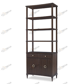 Книжные шкафы 09170-800-001 Reeded Étagère Ambella 