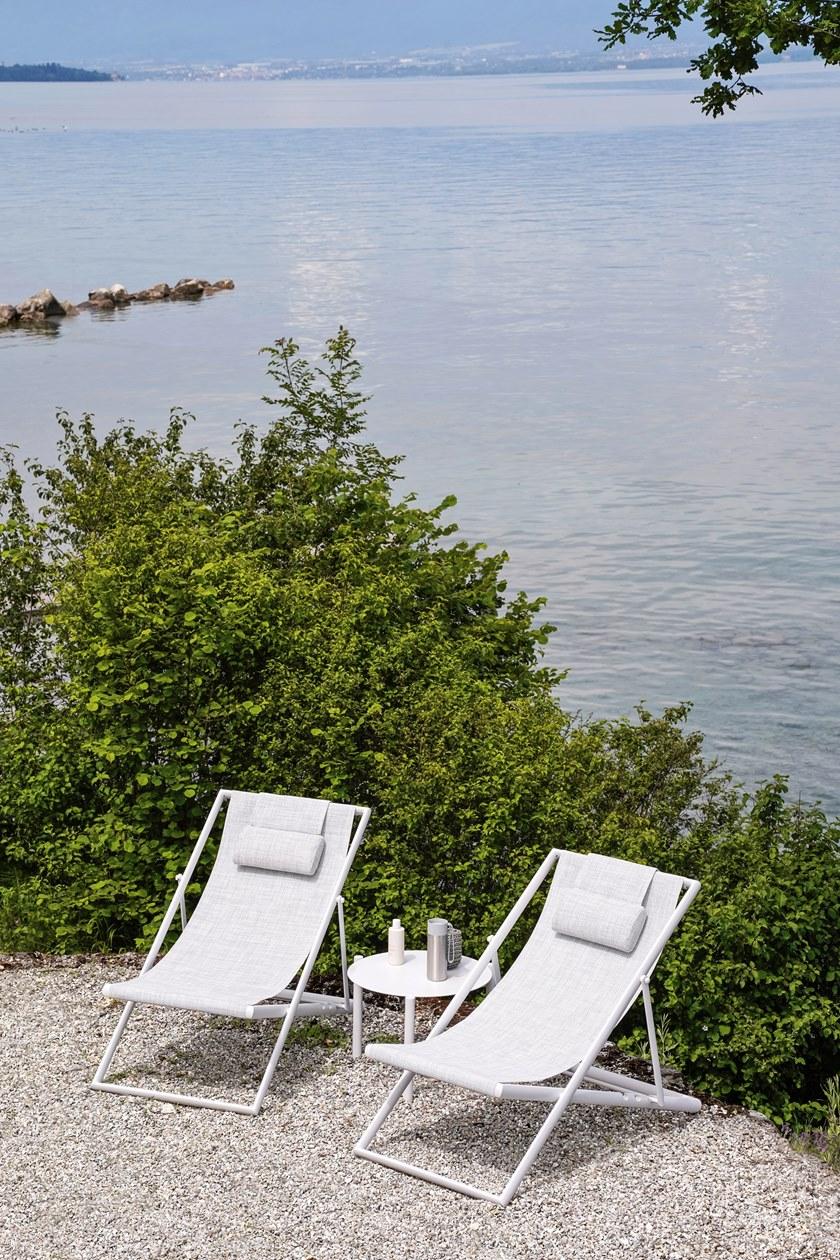 Varaschin Круглый алюминиевый садовый столик Bahia 2265 - Вид №6