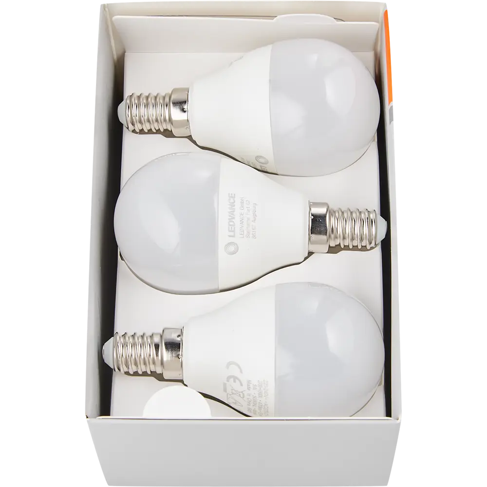 Набор умных ламп светодиодных Wi-Fi Osram Smart Plus E14 220-240В 5Вт шар малый матовая 470 лм изменение оттенков белого 3 шт 89143943 STLM-2205054 LEDVANCE  - Вид №4