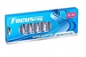 17542230 Батарейки Super ALKALINE LR6 BOX10 628335 Focusray