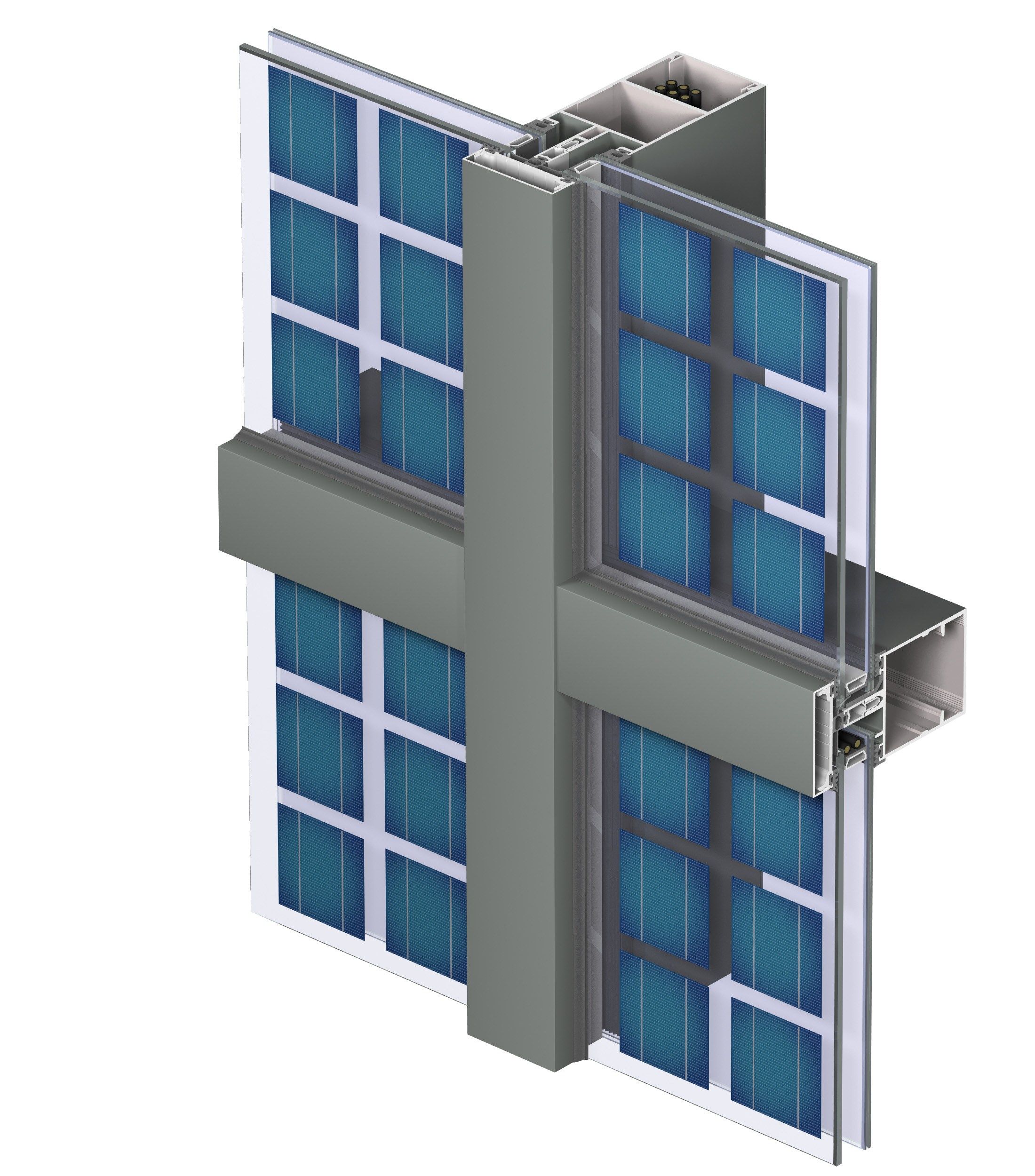 Алюминиевая система навесной стены Reynaers Aluminium ConceptWall ARCH-00119220 - Вид №22