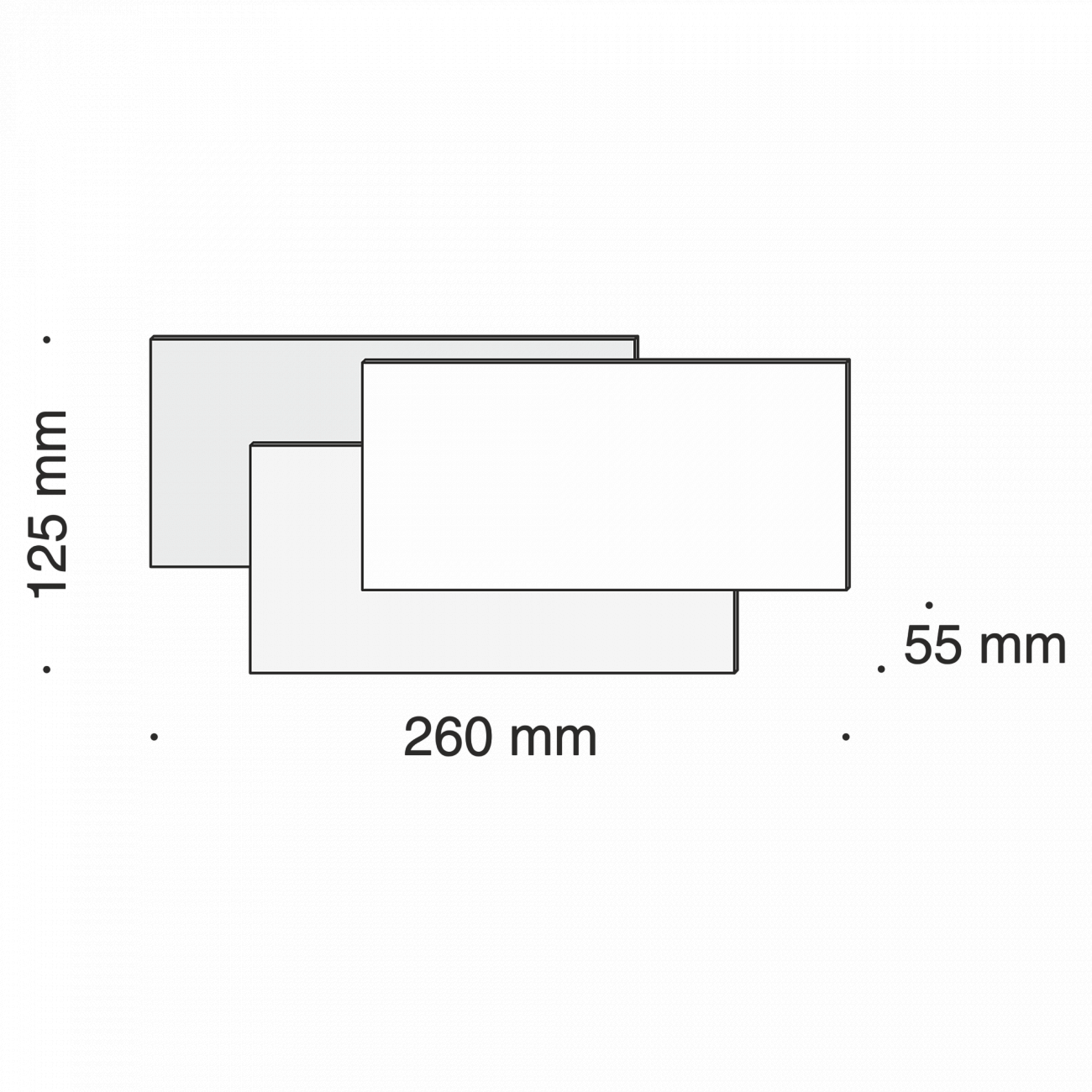 Бра настенное белое 26 см Trame C804WL-L12W TECHNICAL CEILING & WALL 00-3957402 Белый  - Вид №1