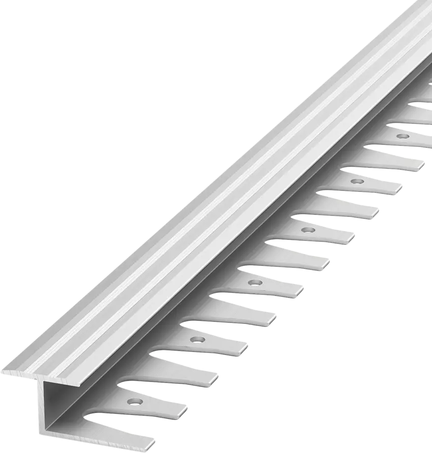 18186448 Уголок гибкий Alprofi 15x250 см цвет серебро STLM-0009903