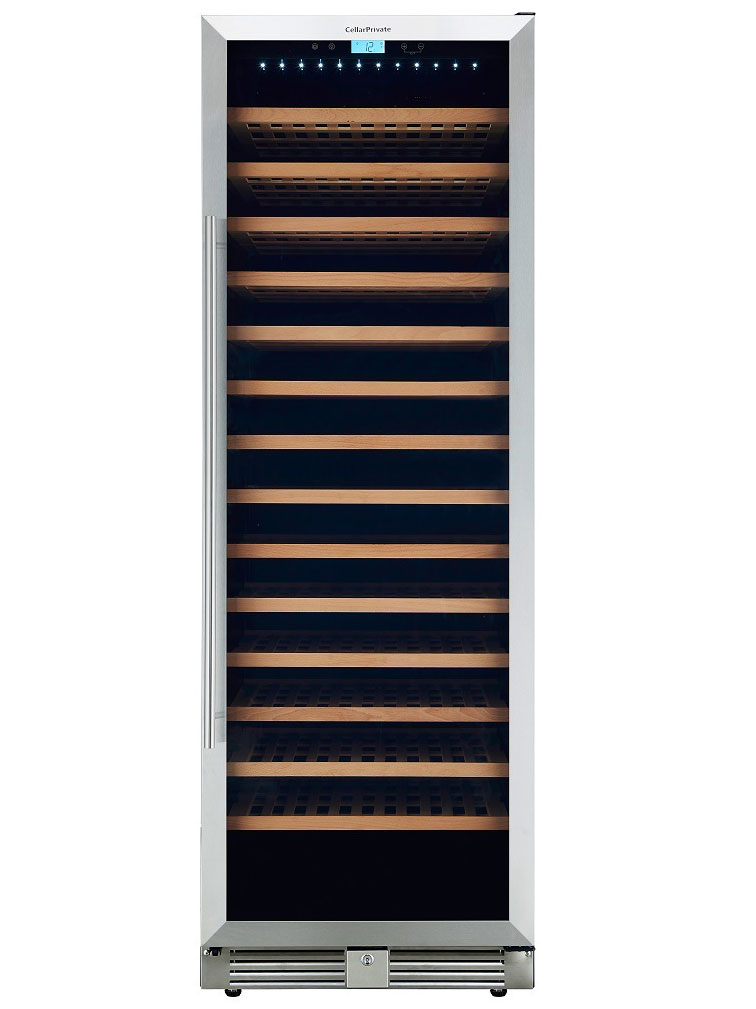 9165722 Винный шкаф CellarPrivate CP165-1T серебристый CELLAR PRIVATE STDN-0004390 - Вид №2