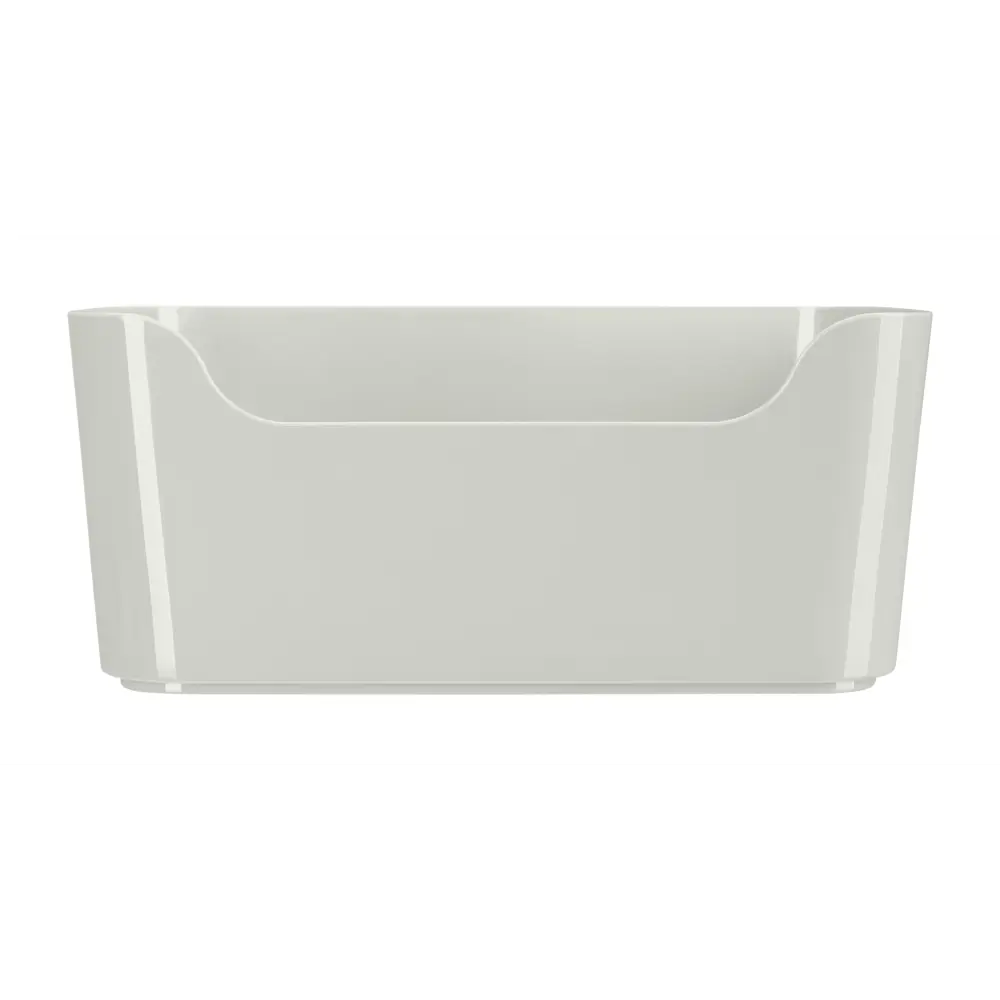 Корзина Сканди 17x7.5x12 см полипропилен цвет светло-серый 89351036 STLM-2125100 Santreyd Scandi - Вид №3