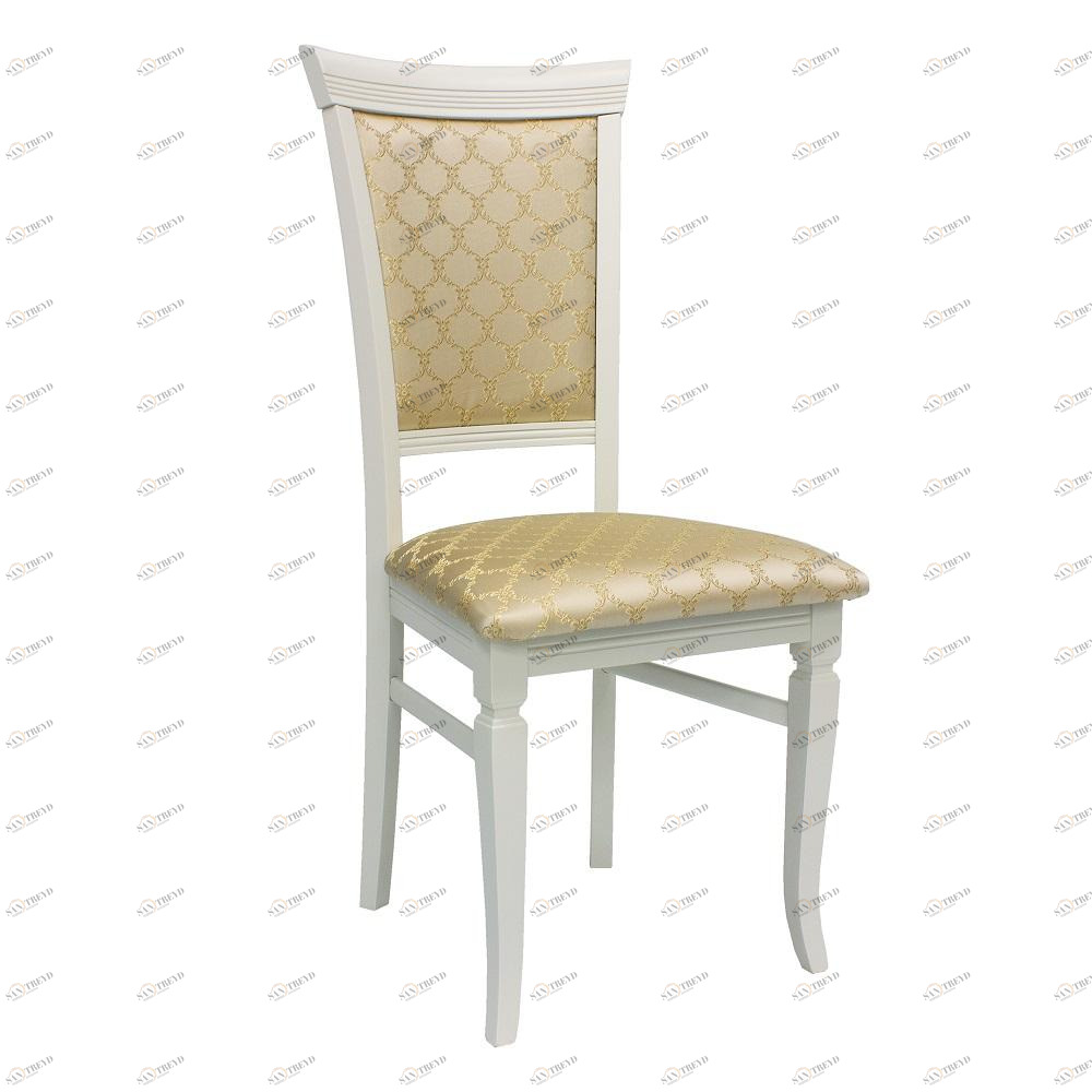 Стул мягкий со спинкой лозана шери Leset "Монтана" IMPEX  00-3967257 Белый;золото 