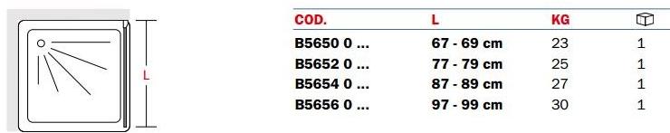 INDA® Душевая кабина стеклянная ниша с распашной дверцей New claire sun-id-1473710 - Вид №2