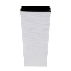 Кашпо Милен 47×24×24 см белое пластиковое 20 л 89439694