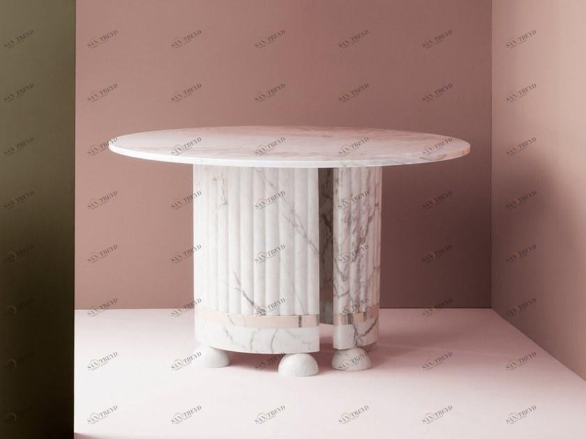 DOOQ Круглый мраморный стол sun-id-1366200