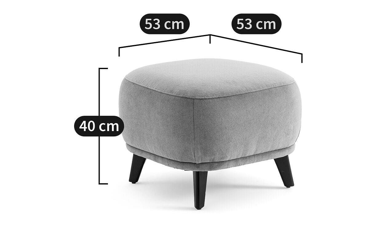 Тканевая мягкая подставка для ног AMPM ODALIE ARCH-00054989 - Вид №12