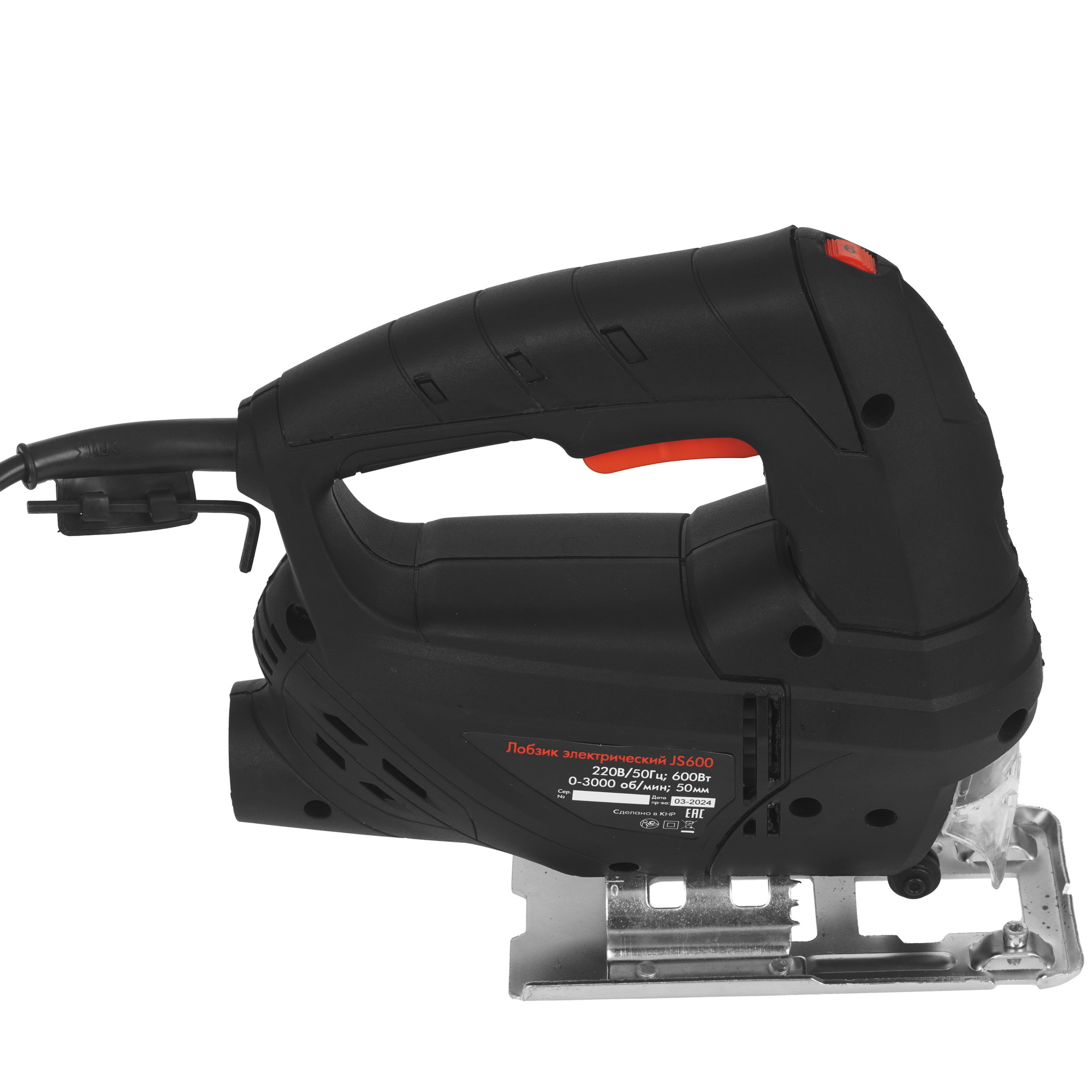 Электрический лобзик RedVerg Basic JS600 5483167 STDN-0103097 - Вид №3