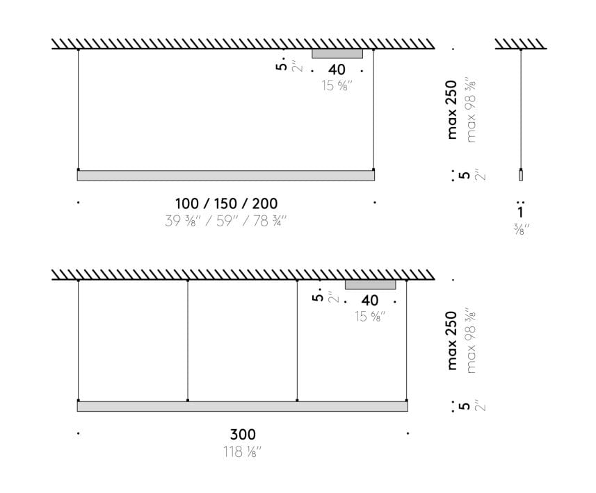 Стальной светодиодный подвесной светильник DE PADOVA LINEAR LIGHT SYSTEM ARCH-00058740 - Вид №24