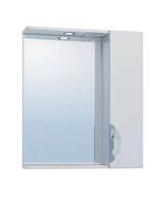 Зеркало Callao 650 правый, со спотом650⨉150⨉700 мм белый