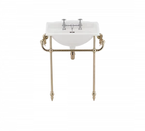 Gentry Home Таз большой белый Victorian Incalux GH100601