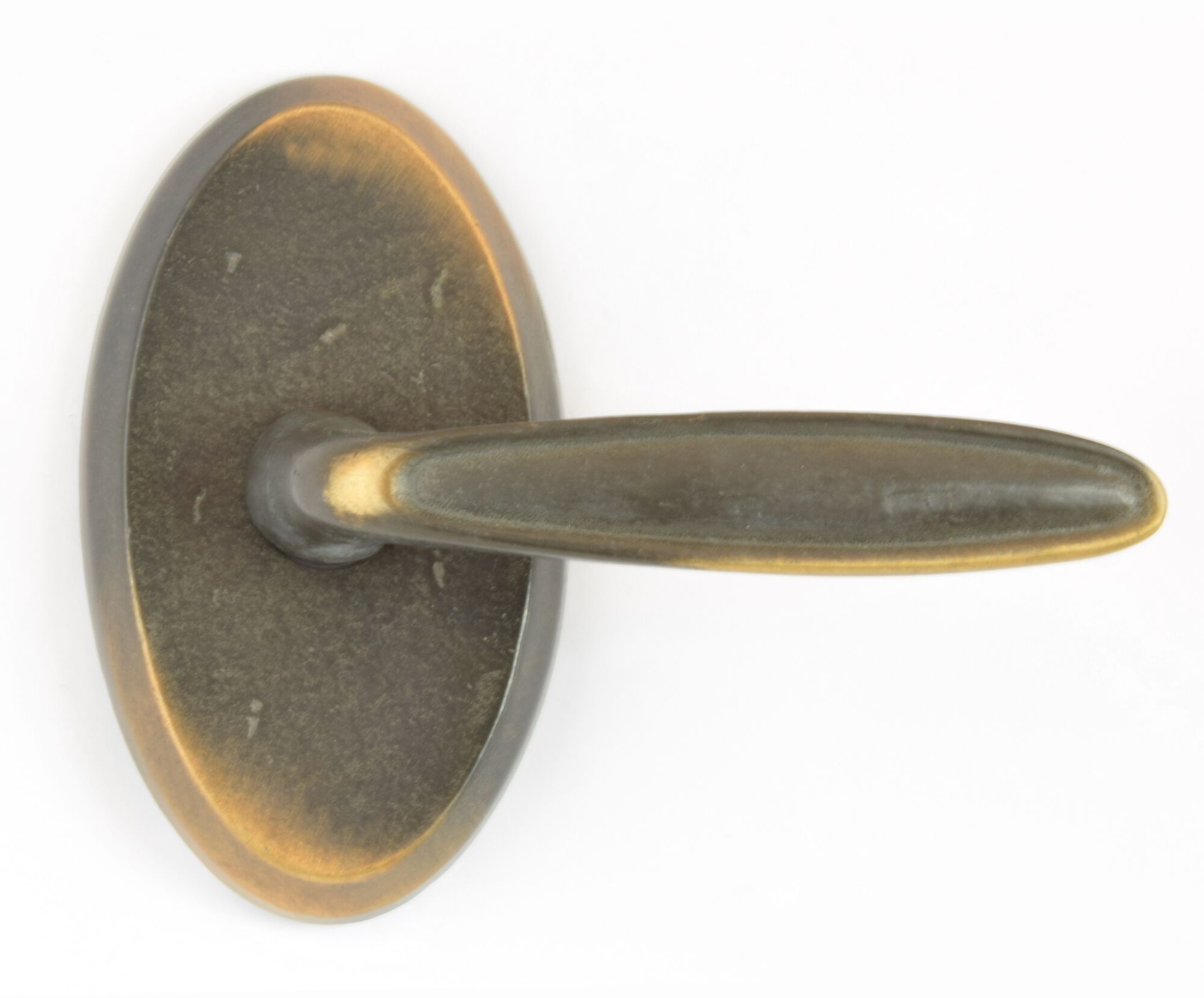 Бронзовая ручка на розетке GIARA ART DESIGN-BRONZE Овальный ARCH-00083632 - Вид №5