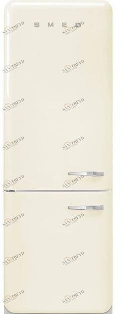 Smeg Комбинированный отдельно стоящий холодильник класса а ++ Smeg 50's style sun-id-1481408