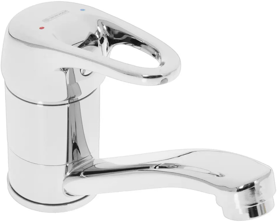 90143987 Смеситель для умывальника GROSS AQUA Optima 3509511C-G0145 STLM-0116028