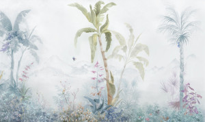 Обои с цветочными мотивами