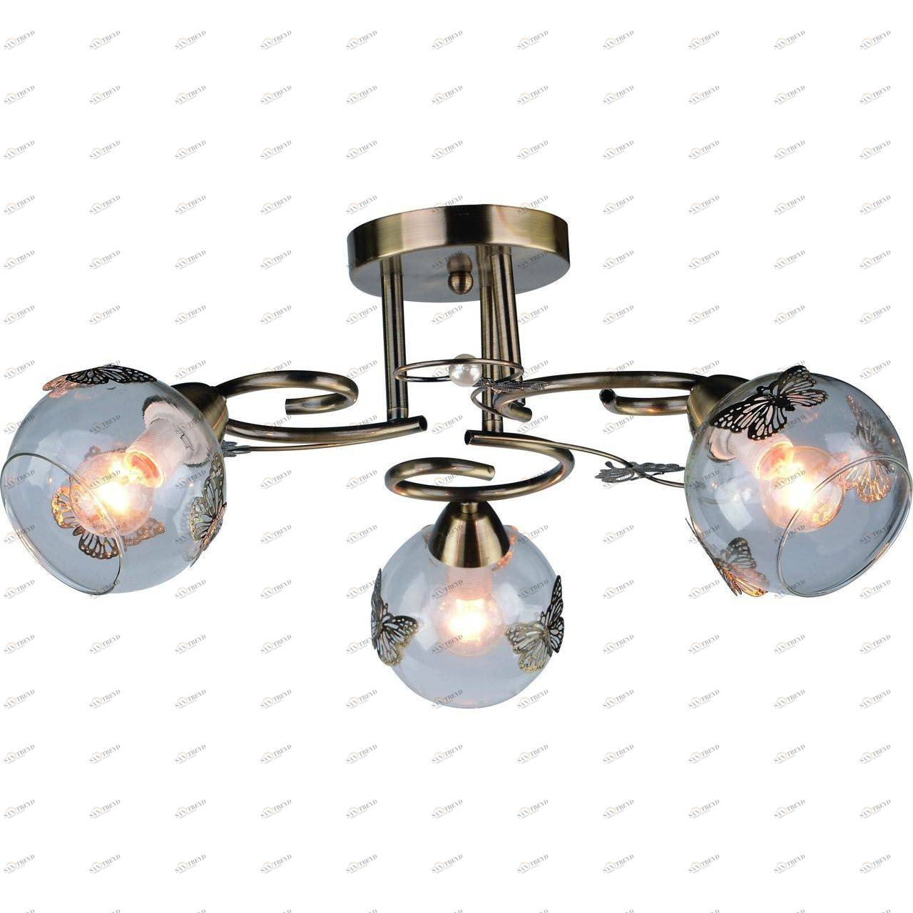 Потолочная люстра Arte Lamp 29 A5004PL-3AB ARTE LAMP ДИЗАЙНЕРСКИЕ 058480 Бронза 