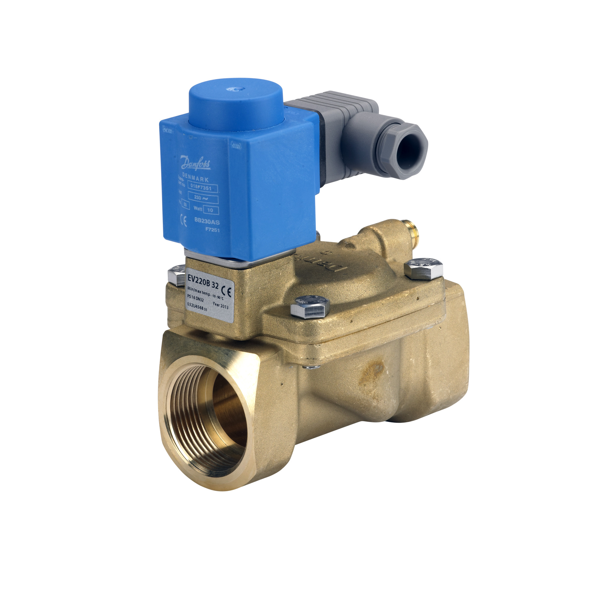 Danfoss EV220B — двухходовые электромагнитные клапаны для общей промышленности Клапан электромагнитный EV220B 032U7132  - Вид №43