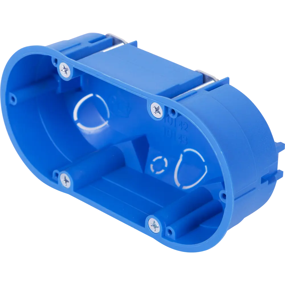 Подрозетник двойной под гипсокартон 140х65х45 мм TPlast STLM-2003008