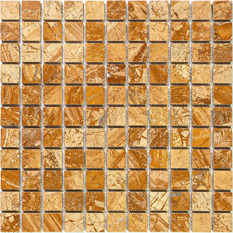 90207396 Мозаика M097-25P мрамор 30.5х30.5 см Adriatica STLM-0132729 NATURAL