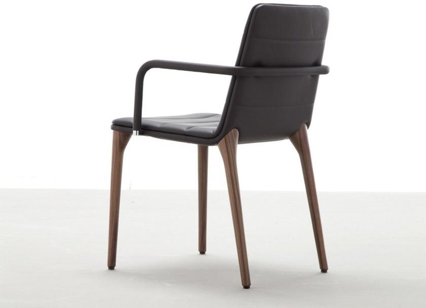 Tonon Мягкое деревянное кресло с подлокотниками Pit sun-id-1378288 - Вид №3