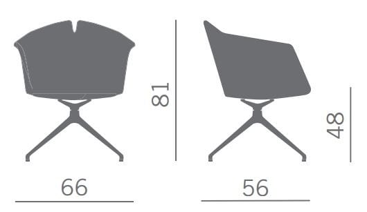 Кожаное кресло на спинке Kastel Kuad ARCH-00118971 - Вид №2