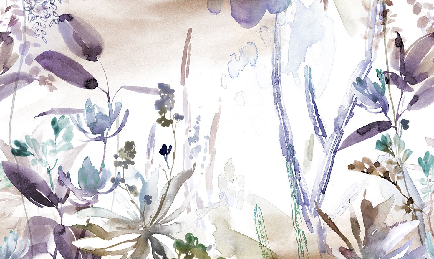 Обои с цветочными мотивами Jannelli&Volpi EUFORBIA ARCH-00090233 - Вид №2