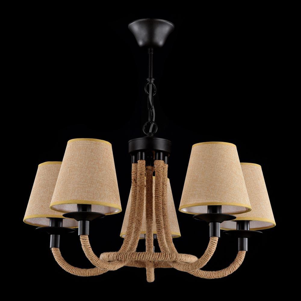 Подвесная люстра Freya Corda FR4402-PL-05-GB FREYA CORDA 186107 Желтый  - Вид №3