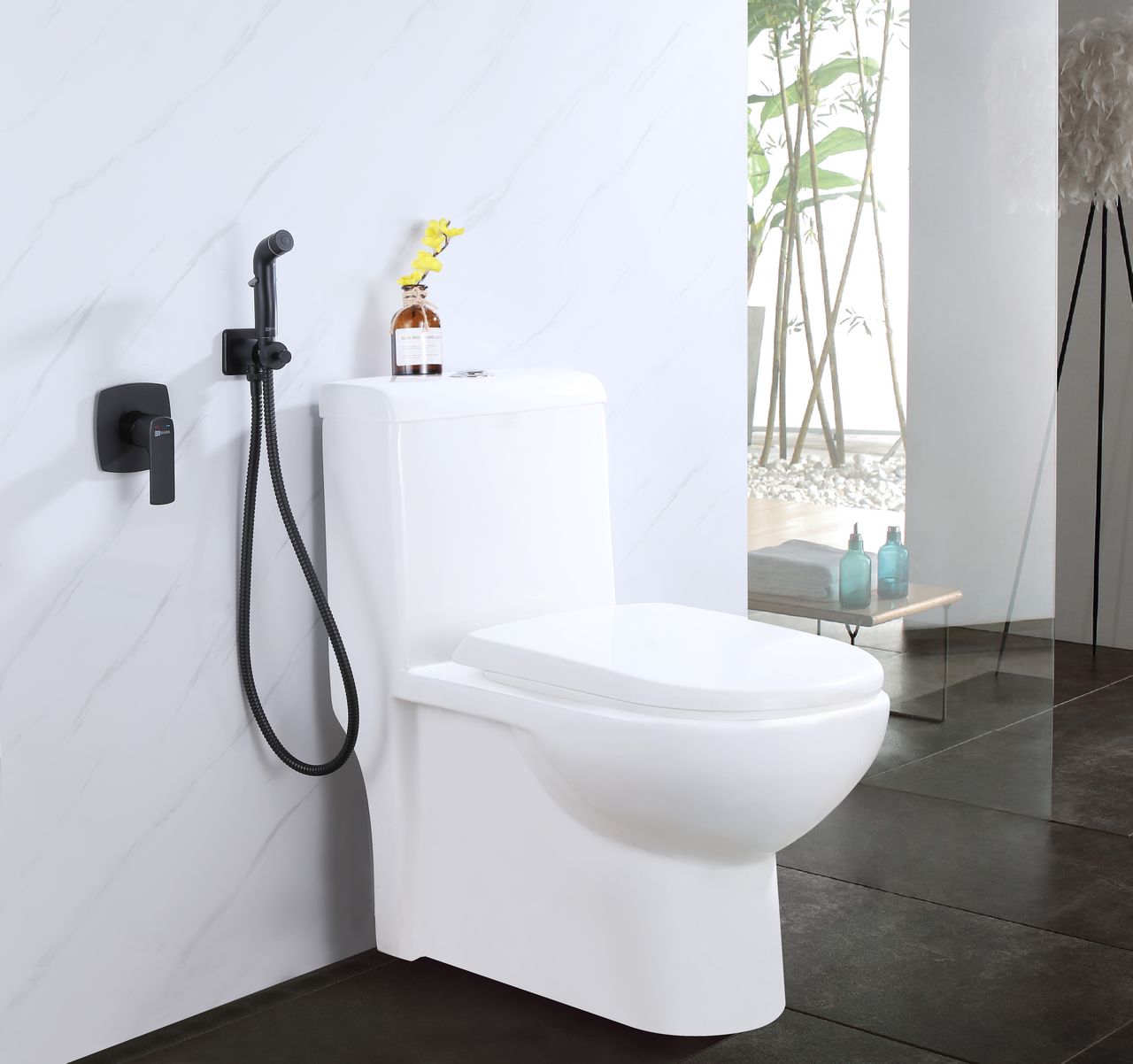 LM7219BL Смеситель Ursus с гигиеническим душем, встраиваемый LEMARK URSUS  - Вид №2