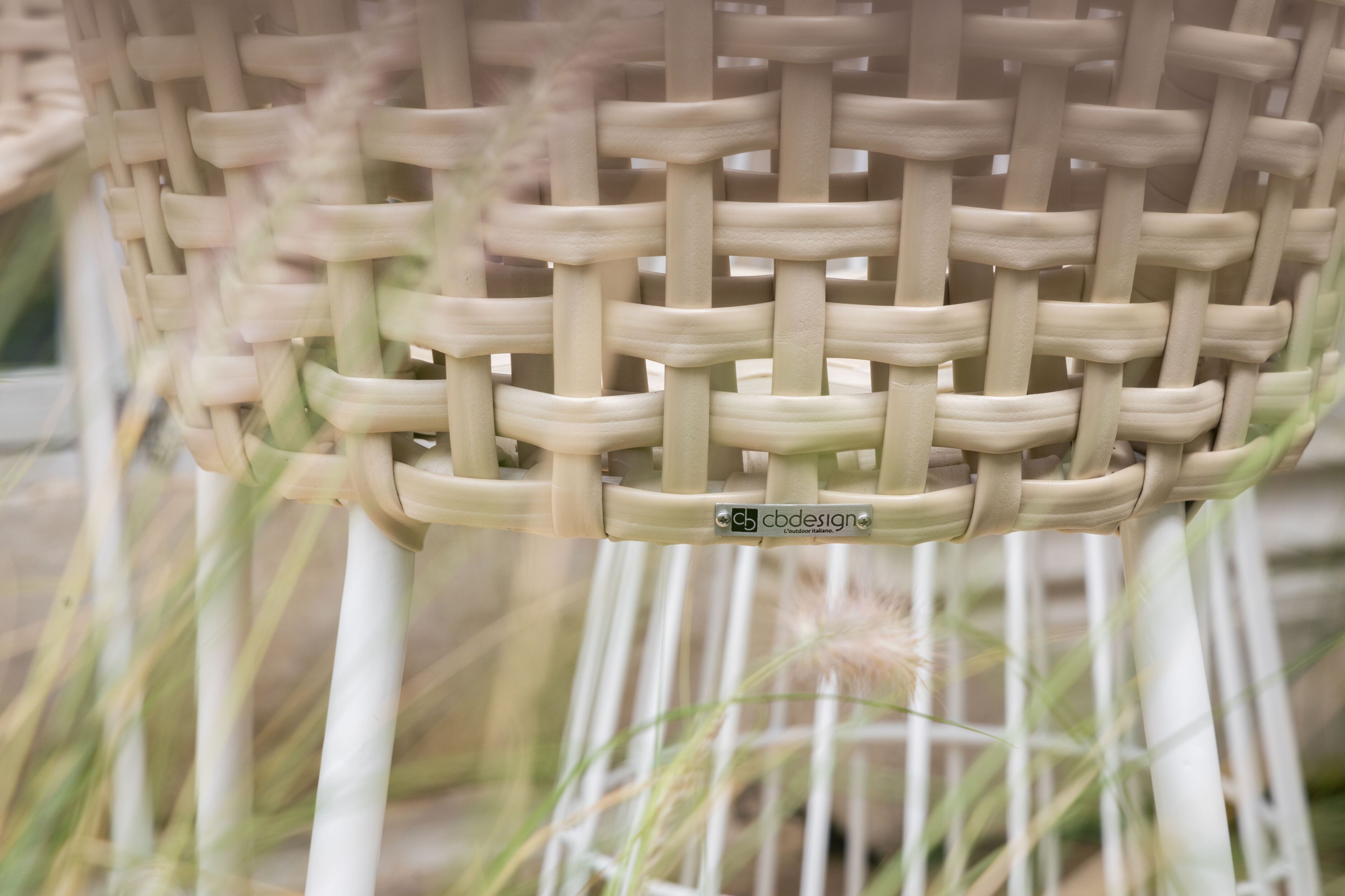 Тканевый высокий стул для сада с подлокотниками cbdesign Fabion ARCH-00028609 - Вид №2