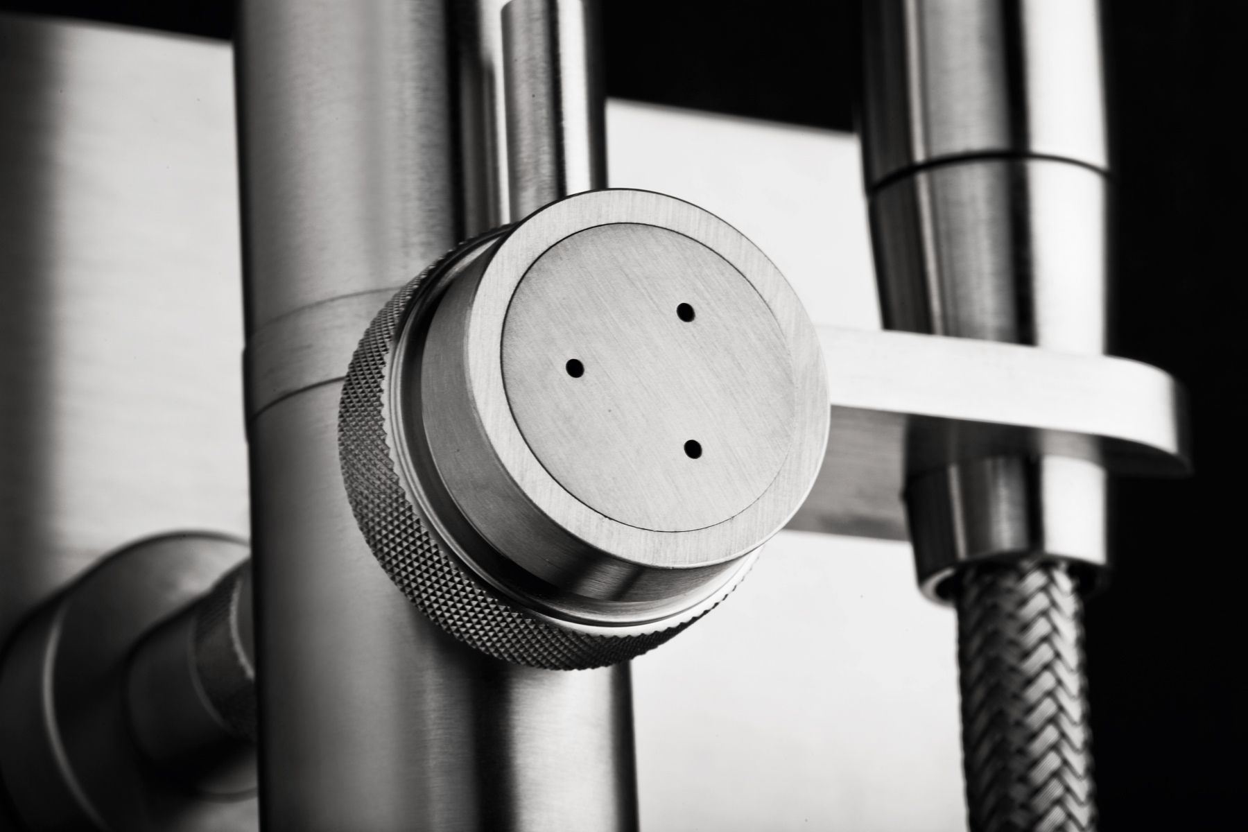 Термостатическая душевая колонка из нержавеющей стали с ручным душем MGS ARCH-00036075 - Вид №4