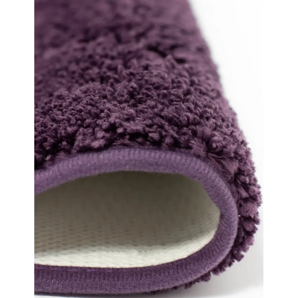 Коврик для ванной Bath Plus Лана 70x120 см цвет фиолетовый STLM-2052748 - Вид №3