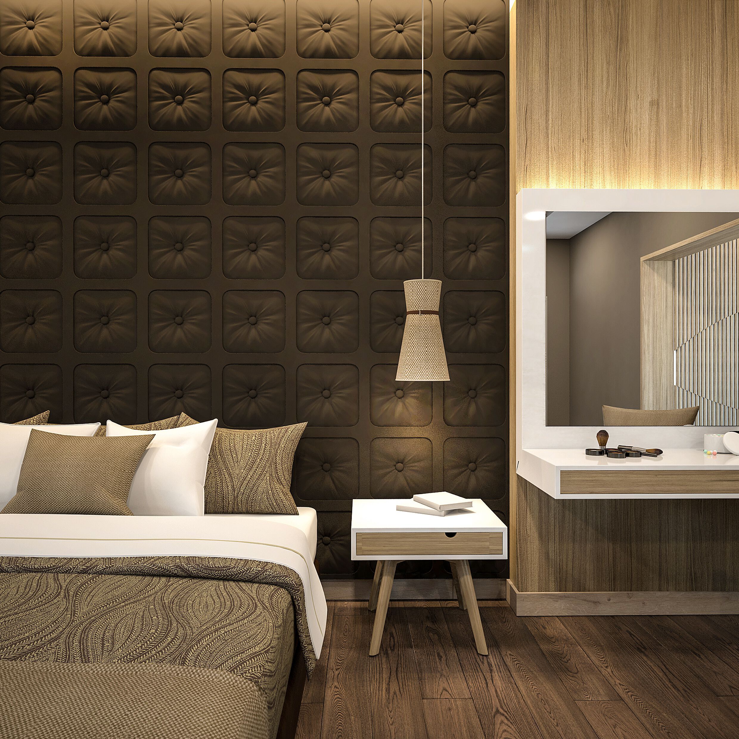 Трехмерное гипсовое покрытие WallDeco M-106 ARCH-00057869 - Вид №2