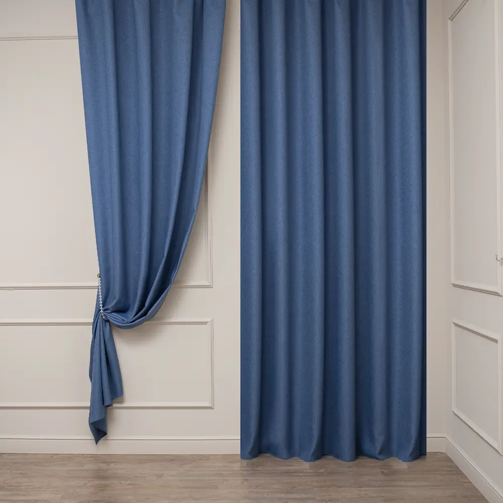 Ткань 1 м/п Aris шерсть 310 см цвет синий TEX REPUBLIC STLM-2196860 - Вид №3