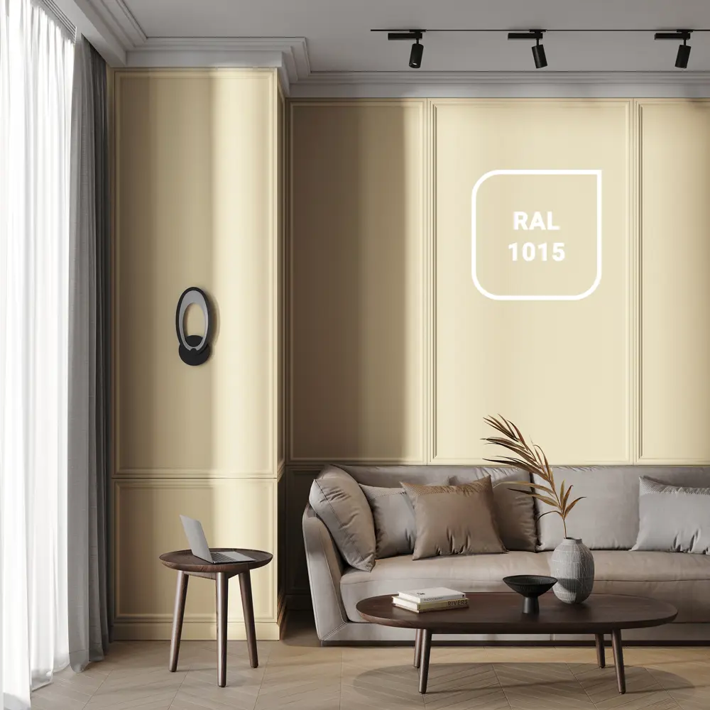 Краска для стен и потолков Dufa Europlast Interior 12 ВД Pro Б1 полуматовая цвет белый 10 л STLM-2063900 - Вид №3