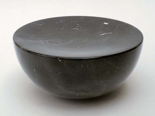 Низкий стул из черного мрамора Marquina Michael Anastassiades MEDITATION ARCH-00138652 - Вид №2