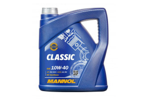 16034404 Моторное масло полусинтетическое Classic 10w40, 4 л 1101 MANNOL