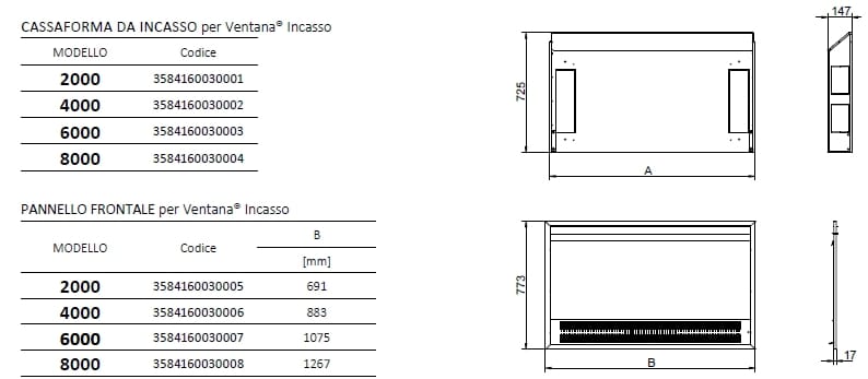 Встраиваемый фанкойл Cordivari Вентана ARCH-00139753 - Вид №3